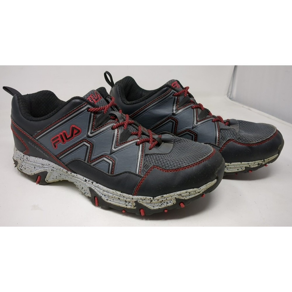 Men's Fila At Peake 23 Trail Running Shoes Sneakers JW01638-053 9 4E EEEE VTG